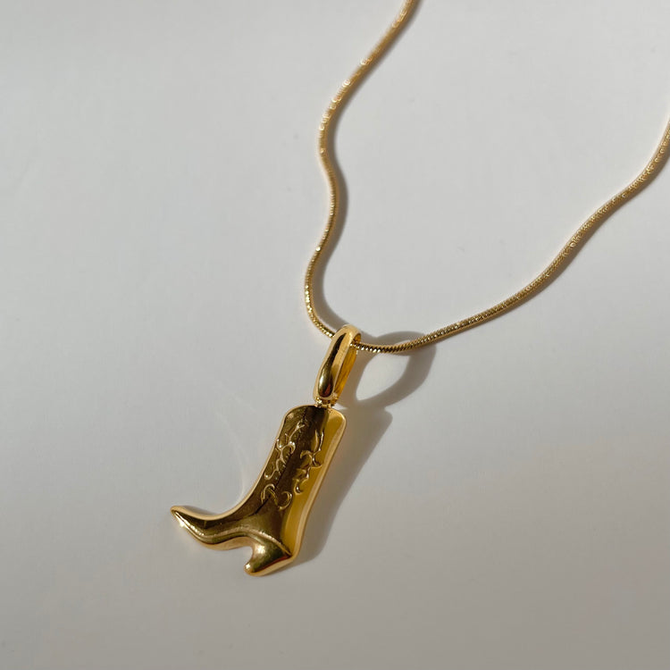 Boot Necklace | Namaste Jewelry
