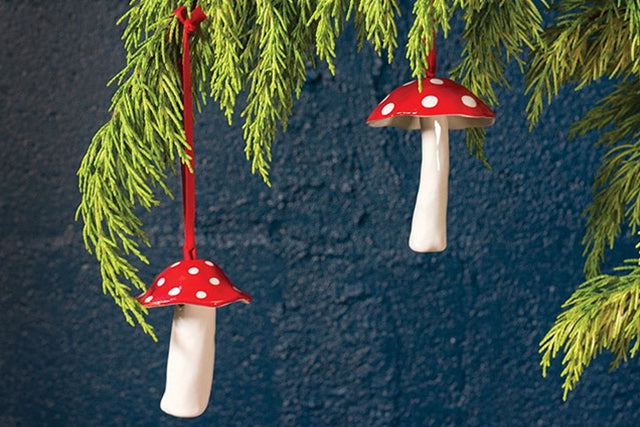 
            
                Load image into Gallery viewer, Mome Mushroom Ornament
            
        
