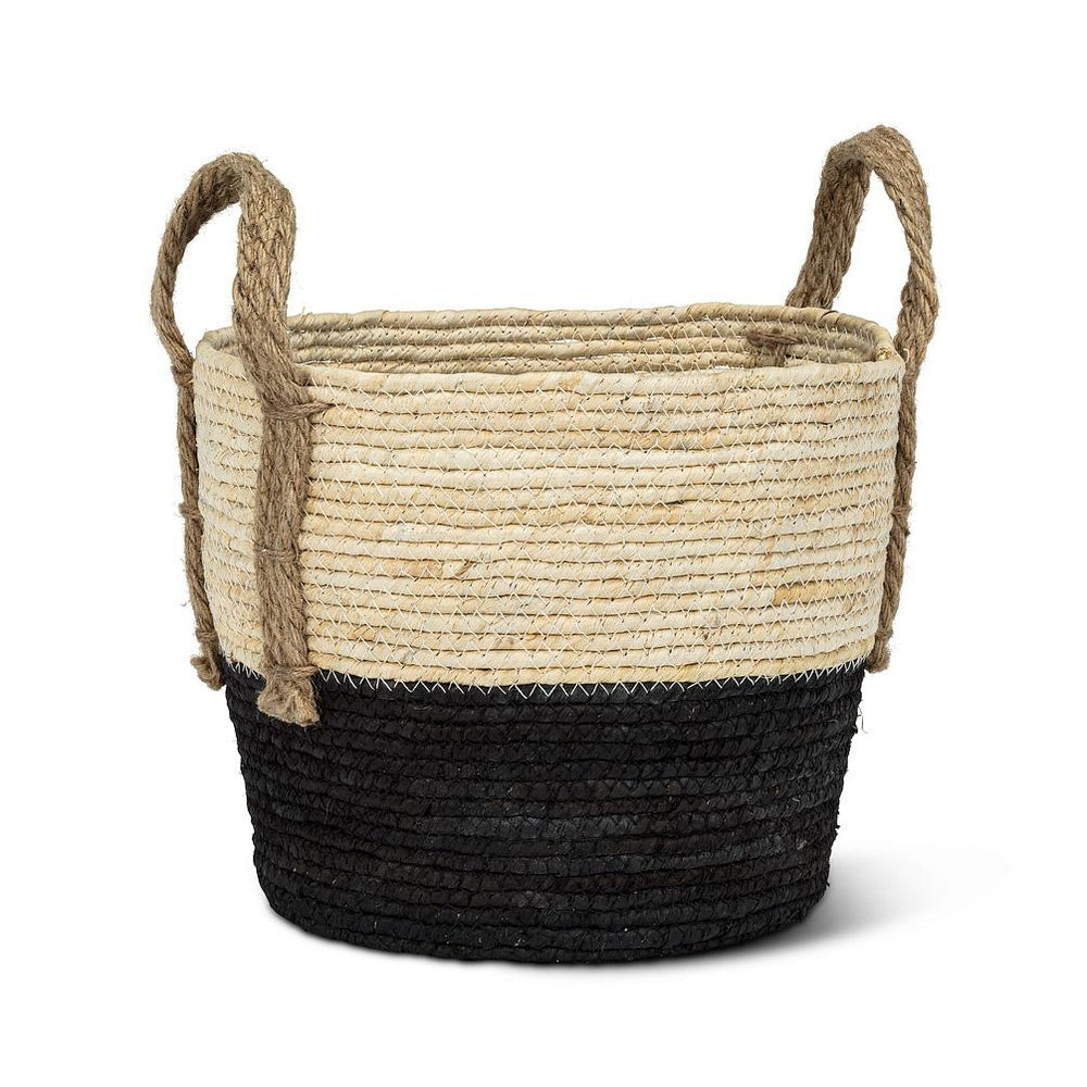 
            
                Load image into Gallery viewer, Round Basket with Jute Handle
            
        