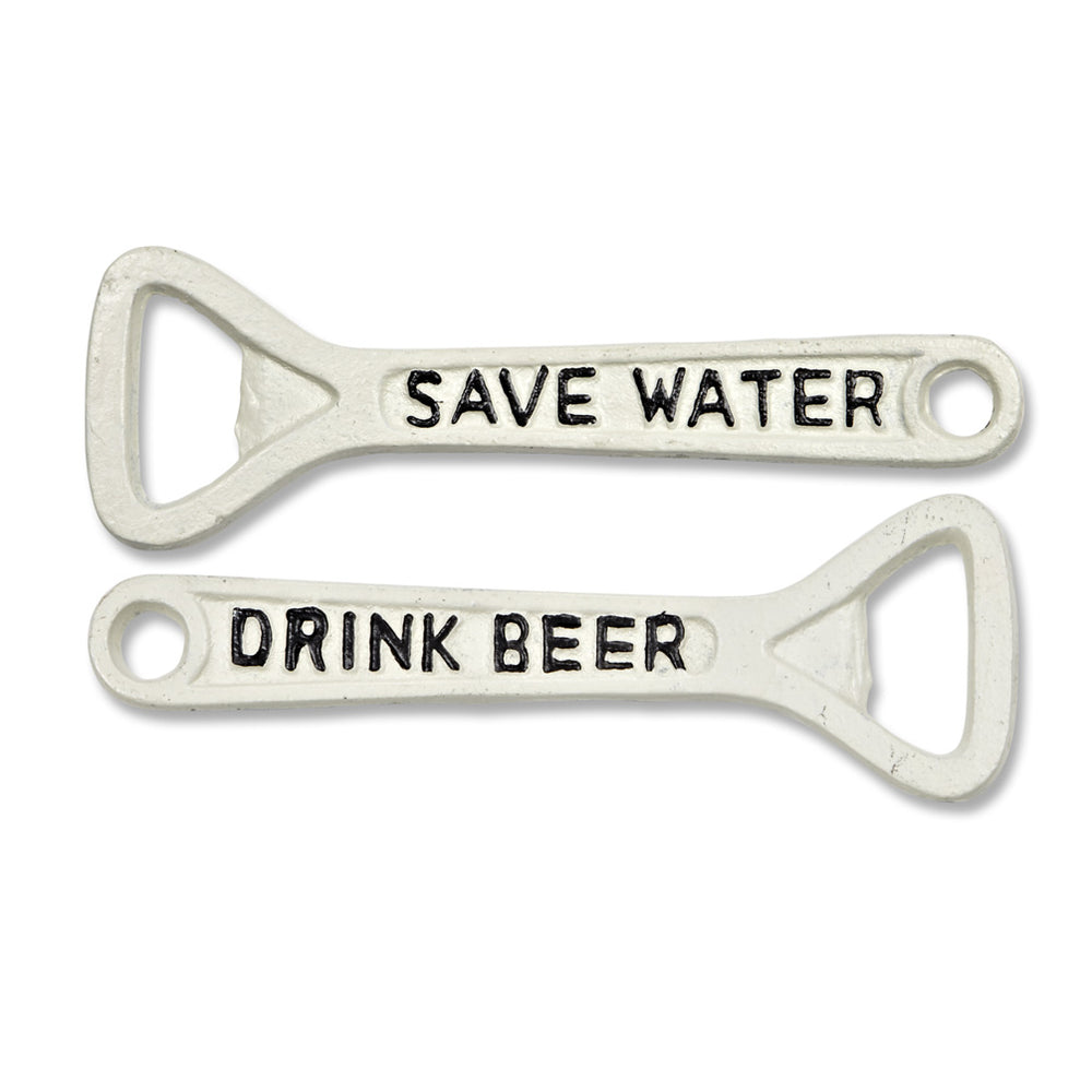 'Save Water, Drink Beer' Bottle Opener
