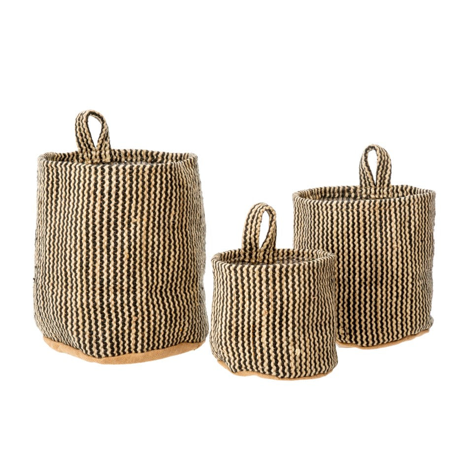 Grassland Stripe Hanging Baskets