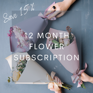 12 Month Flower Subscription