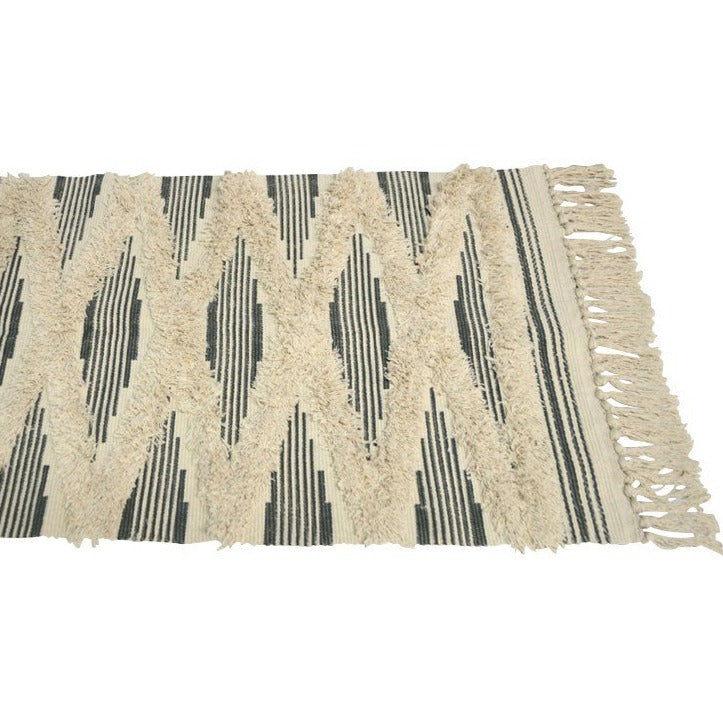 Diamond Mat with Fringes