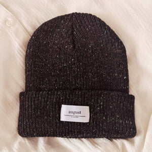 Black Speckled | Classic Beanie