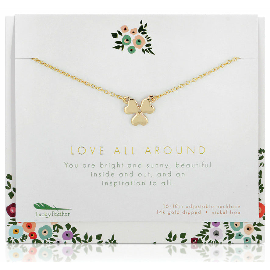Love All Around Necklace | Lucky Feather