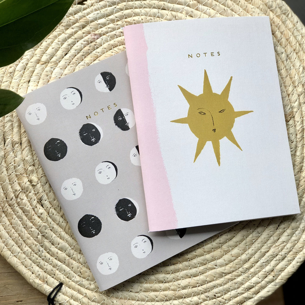 
            
                Load image into Gallery viewer, Moon Phases | Notebook Set
            
        