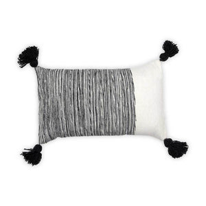 Dipped Charcoal Pillow