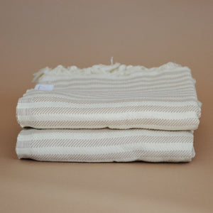 
            
                Load image into Gallery viewer, Oversized Turkish Towel | Willow Stripe
            
        