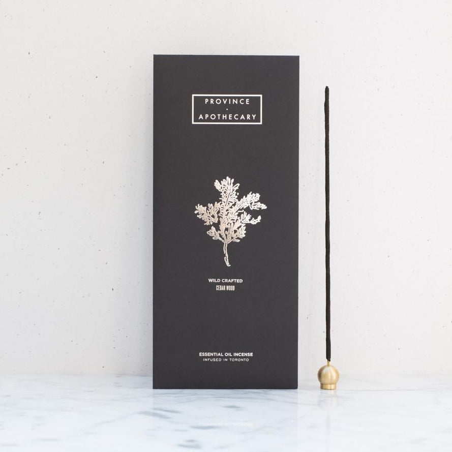 Cedarwood Incense | Province Apothecary