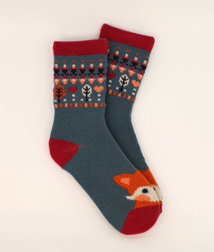 Powder Cute Knitted Socks