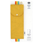 Notebook Pouch - Yellow Crinkle