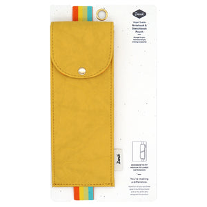 
            
                Load image into Gallery viewer, Notebook Pouch - Yellow Crinkle
            
        