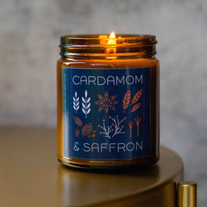 Cardamom and Saffron Soy Candle
