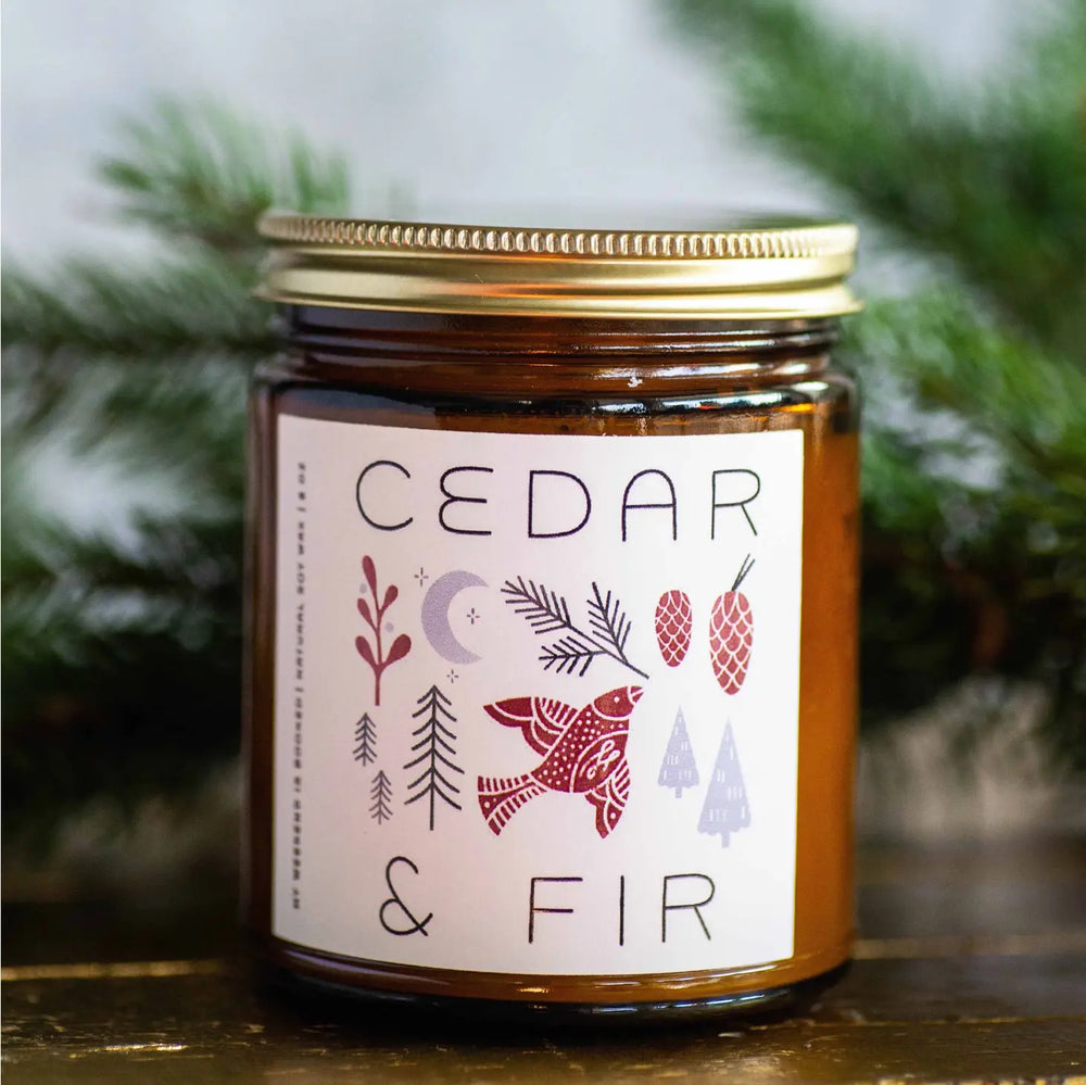 
            
                Load image into Gallery viewer, Cedar and Fir Soy Candle
            
        