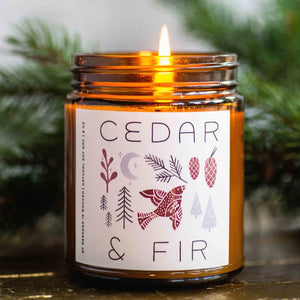 
            
                Load image into Gallery viewer, Cedar and Fir Soy Candle
            
        