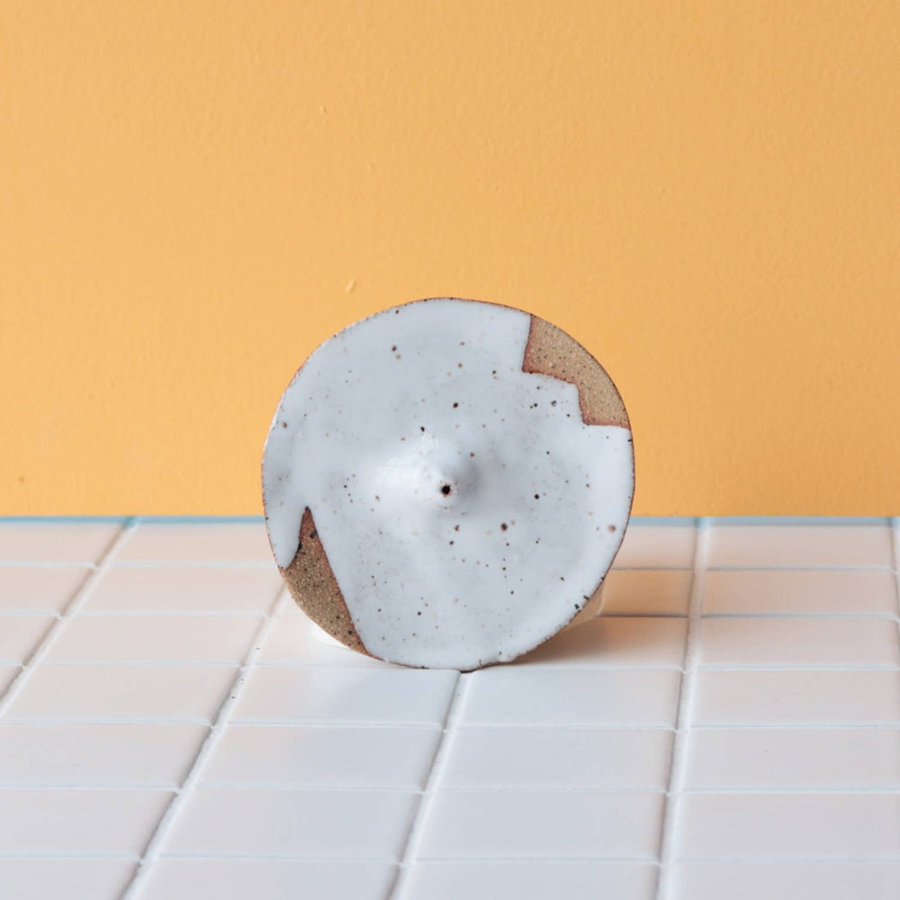 White Incense Holder | Nightshift Ceramics