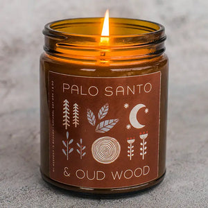 Palo Santo and Oud Wood Soy Candle