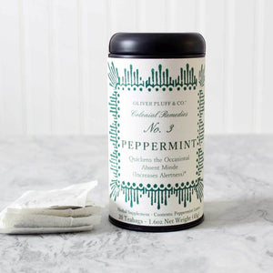 Peppermint Tea Bags in Signature Tin