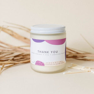 Thank You Hand Poured Soy Candle