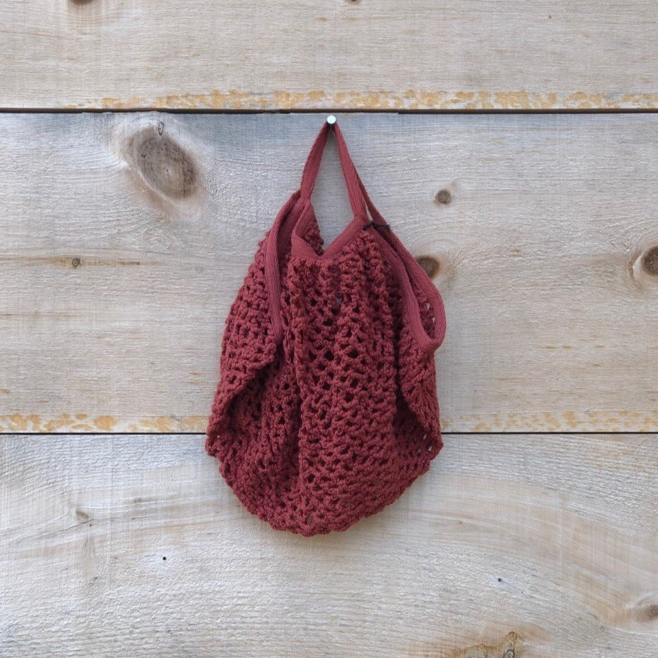 
            
                Load image into Gallery viewer, Crochet Market Bag
            
        