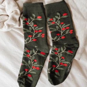 
            
                Load image into Gallery viewer, Winter Berries Socks
            
        